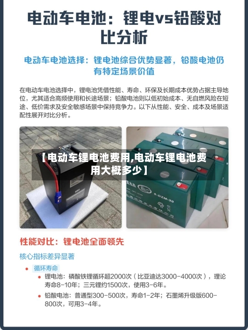 【电动车锂电池费用,电动车锂电池费用大概多少】-第2张图片