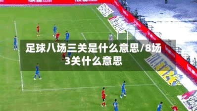 足球八场三关是什么意思/8场3关什么意思