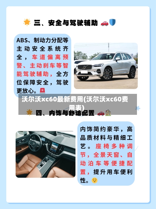 沃尔沃xc60最新费用(沃尔沃xc60费用表)