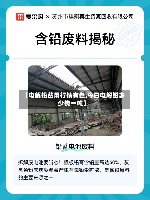【电解铅费用行情有色,今日电解铅多少钱一吨】-第3张图片