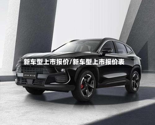 新车型上市报价/新车型上市报价表