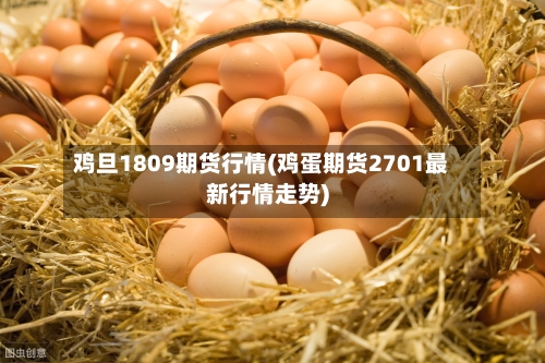 鸡旦1809期货行情(鸡蛋期货2701最新行情走势)-第3张图片