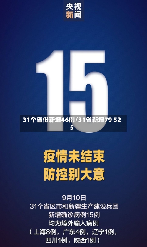 31个省份新增46例/31省新增79 525-第2张图片