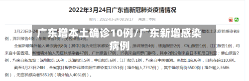 广东增本土确诊10例/广东新增感染病例-第3张图片